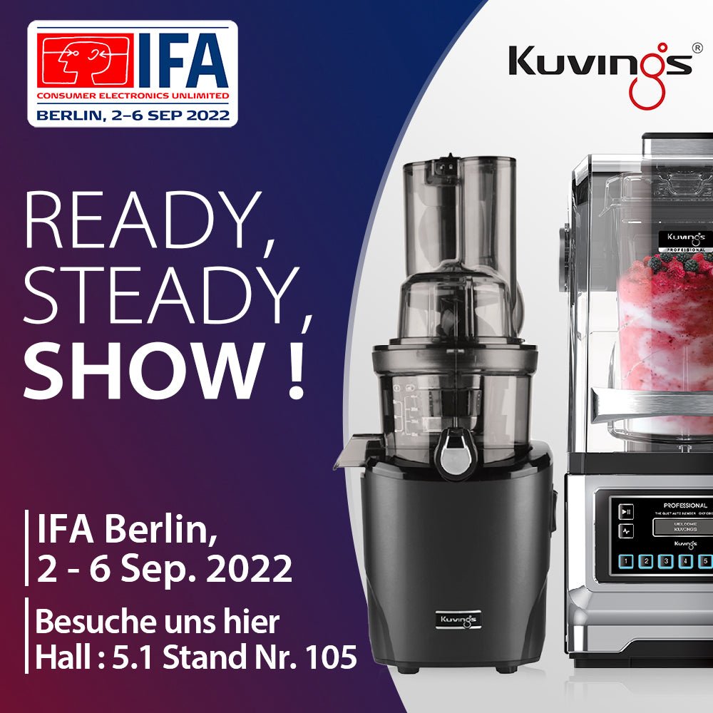 Kuvings nimmt an der IFA 2022 in Deutschland teil