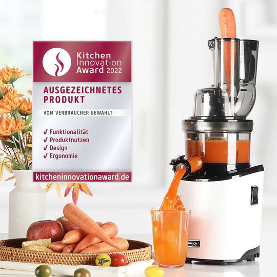 Kuvings WHOLE SLOW JUICER REVO830 gewinnt den deutschen Kitchen Innovation Award 2022