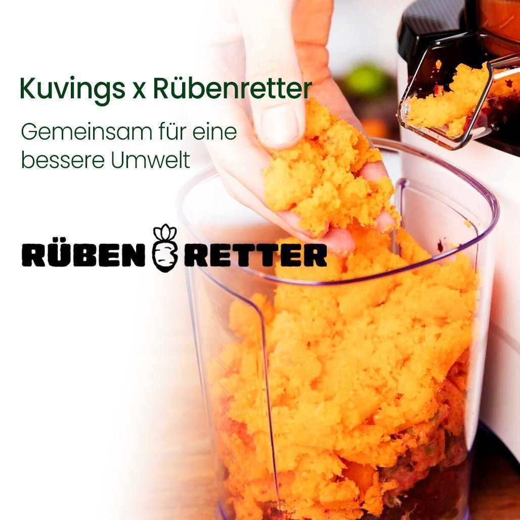 Kuvings x Rübenretter Für weniger Lebensmittelabfall