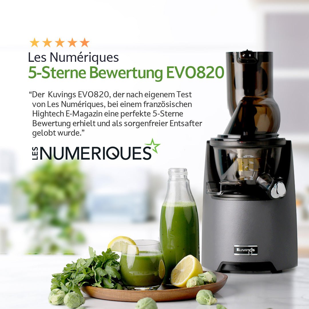 [ Les Numériques ] 5-Sterne Bewertung EVO820