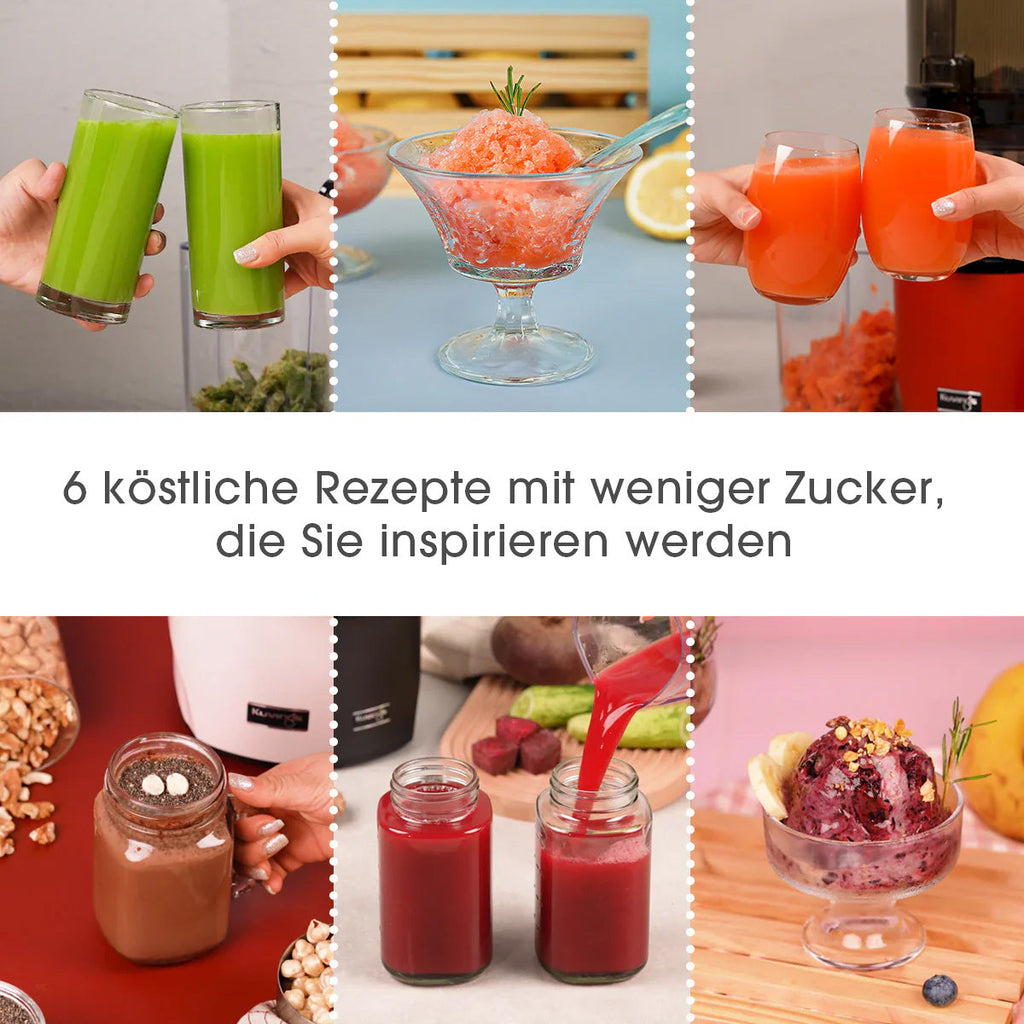 6 köstliche, zuckerarme Rezepte zur Inspiration!