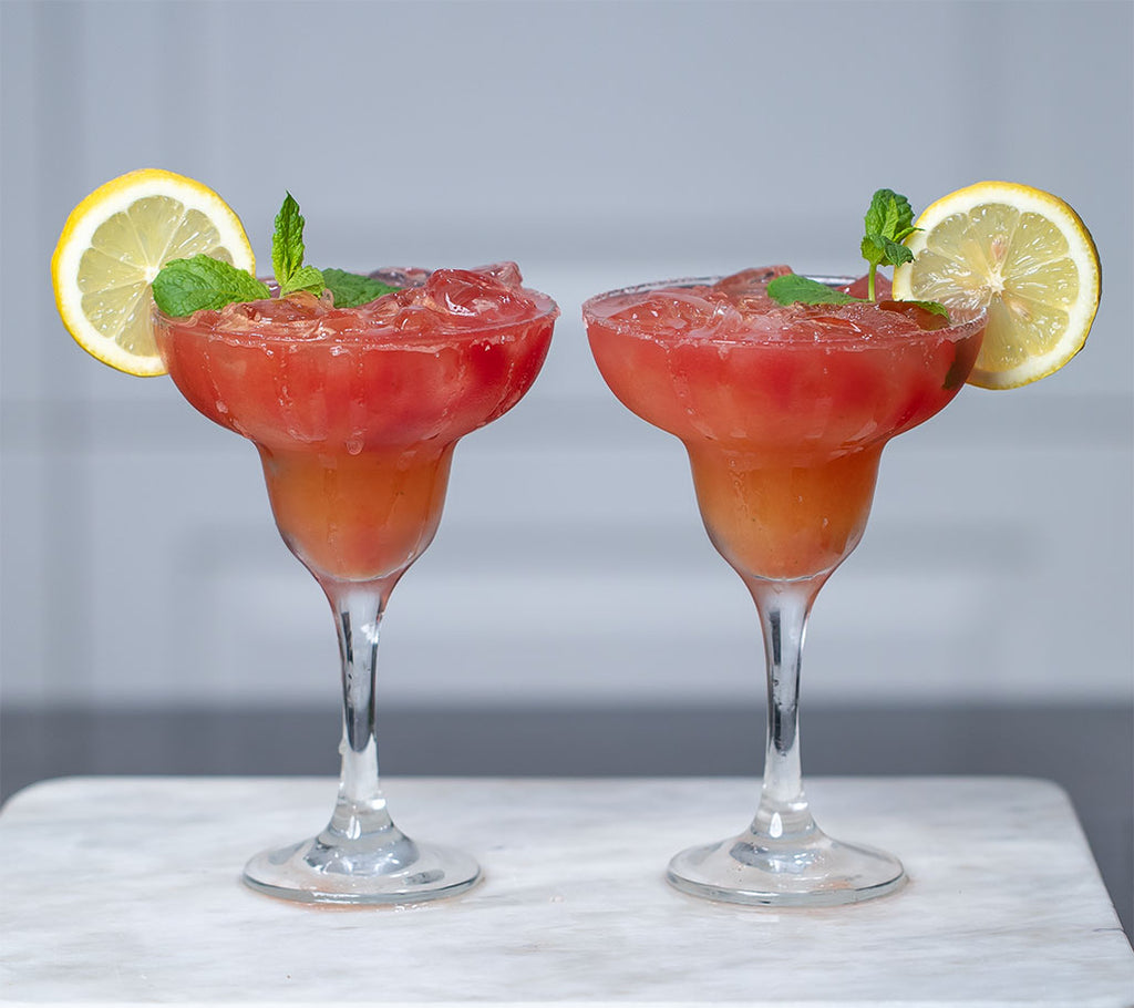 Watermelon Sunrise Mocktail