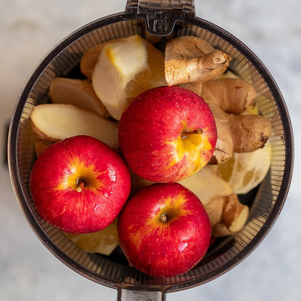 Oktober-Rezept: Apfel-Ingwer-Shot