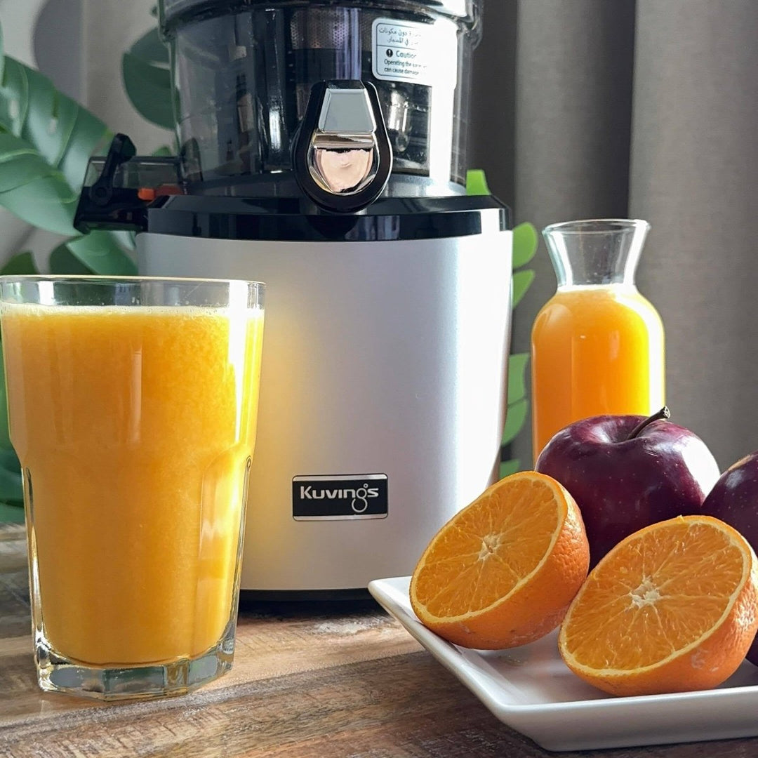 Orangen-Apfel-Saft im Juli - Kuvings Deutschland