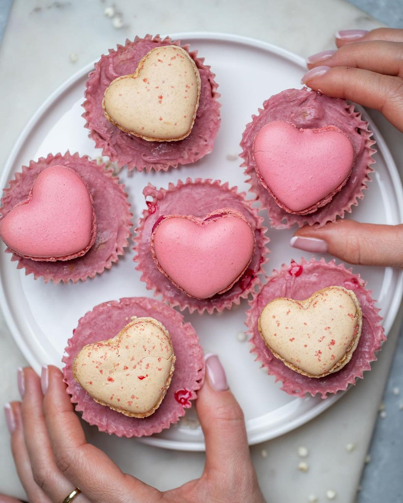 Pink Choco Brownie Jelly Cups