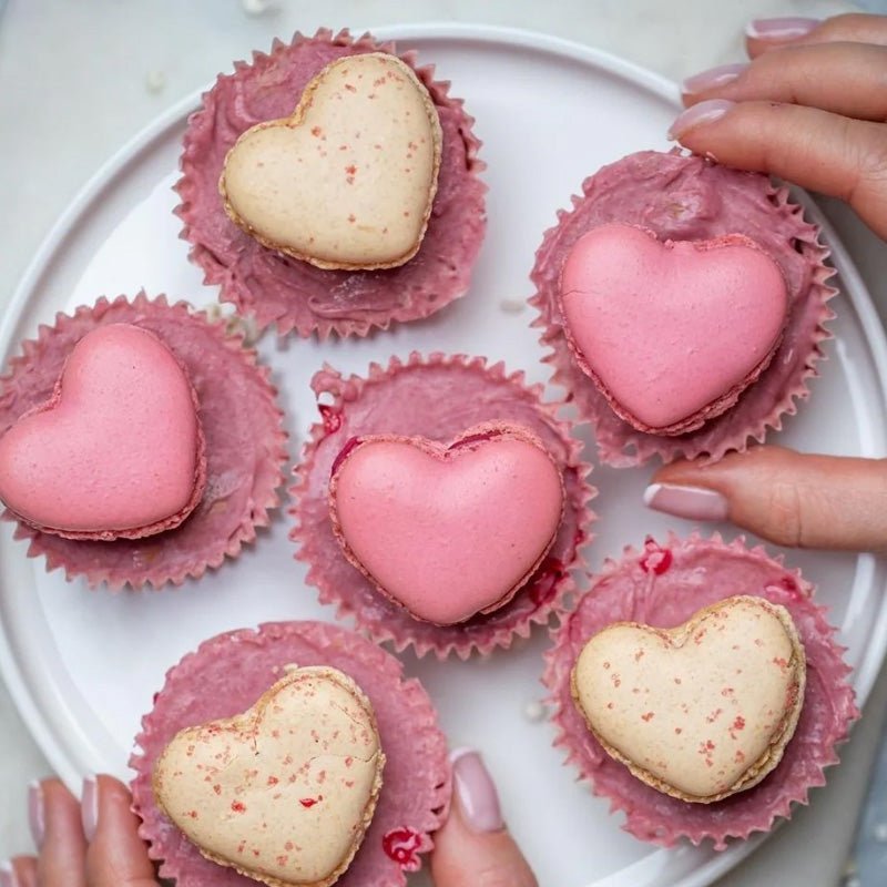 Pink Choco Brownie Jelly Cups