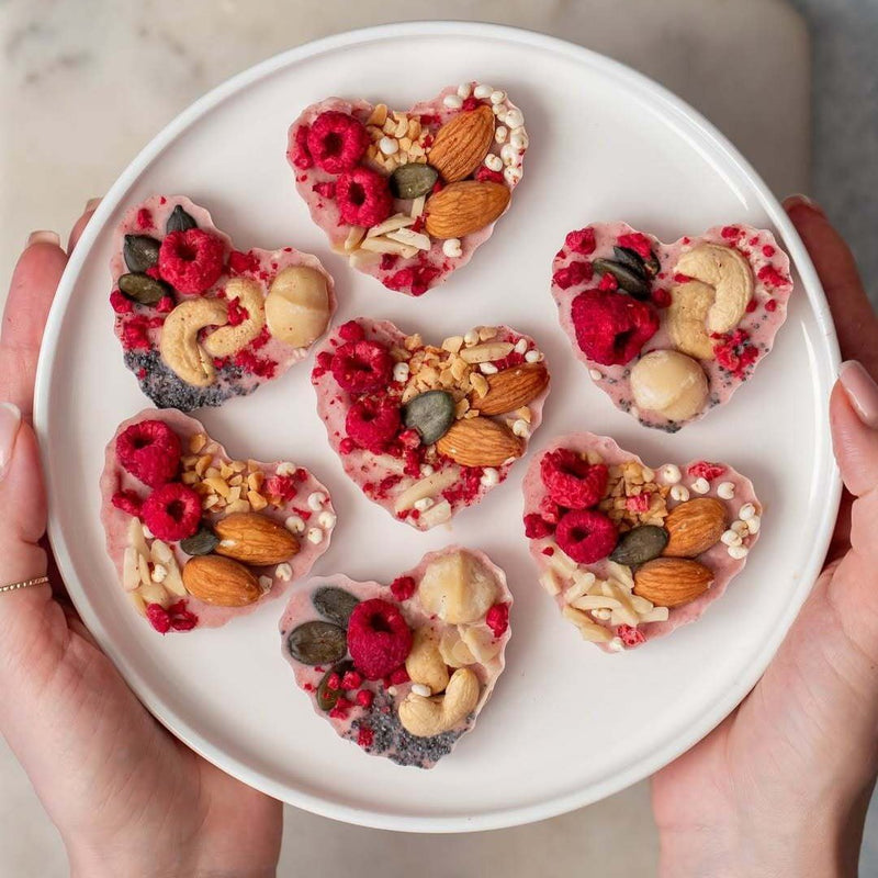 Pink Hearts ohne Zucker