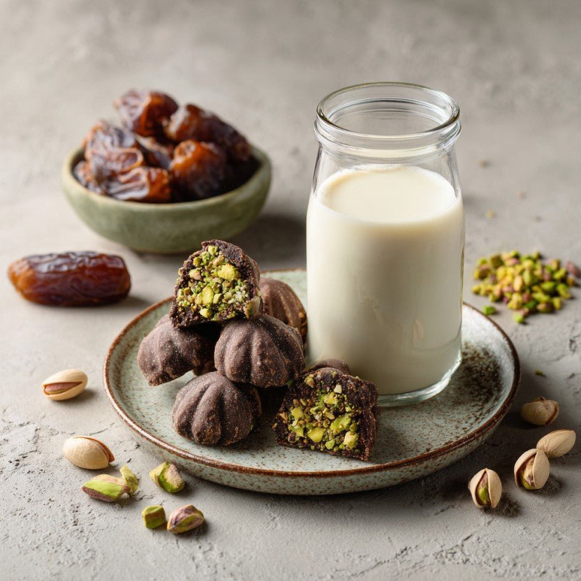 Pistachio milk and pomace recipe #zerowaste