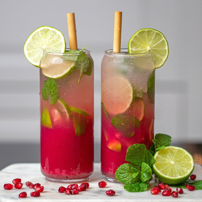 Pomegranate Mojito Mocktail