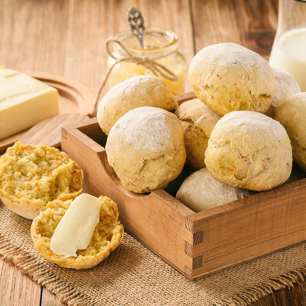 French buns with pomace