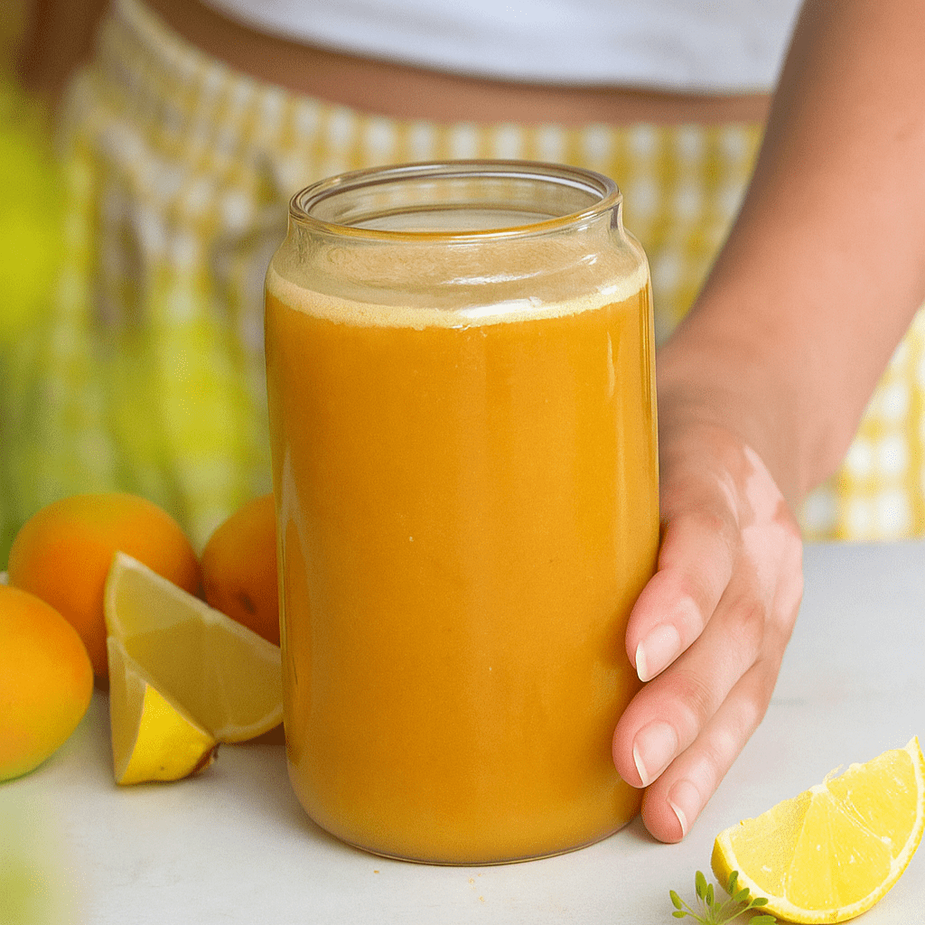 Sommerdrink mit Aprikosen - Kuvings Deutschland