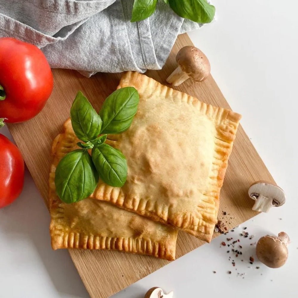 Dumplings with tomato pomace