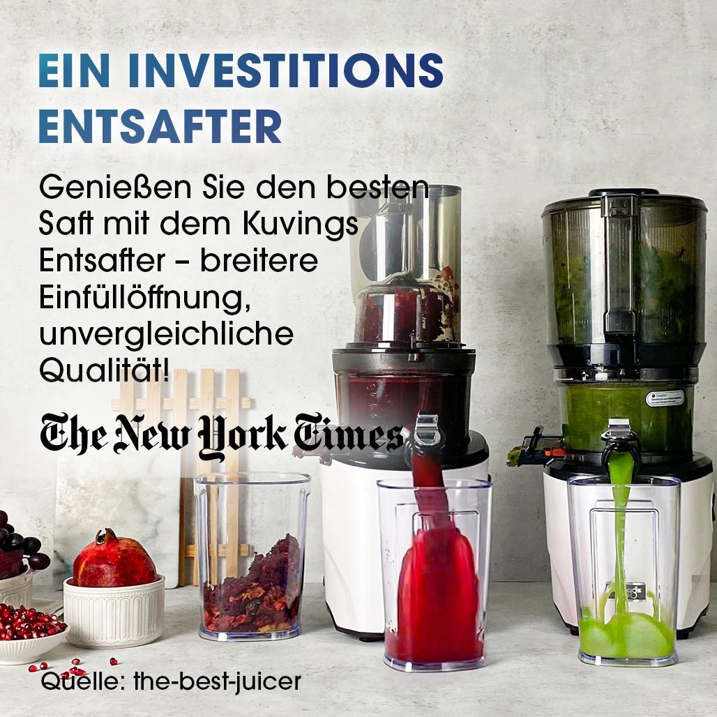 [ The New York Times ] Kuvings Entsafter - Eine Investition in die Gesundheit - Kuvings Deutschland