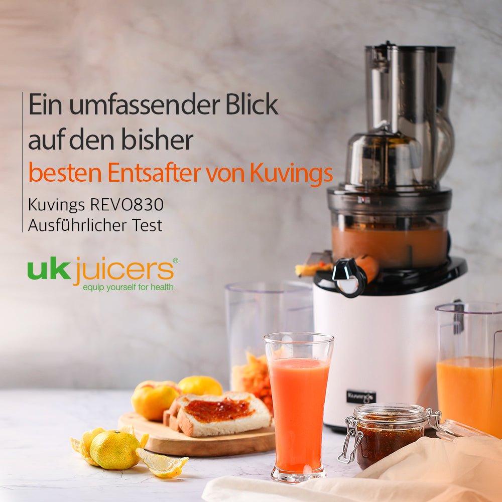 [ UK Juicers ] Ein umfassender Blick auf den bisher besten Entsafter von Kuvings