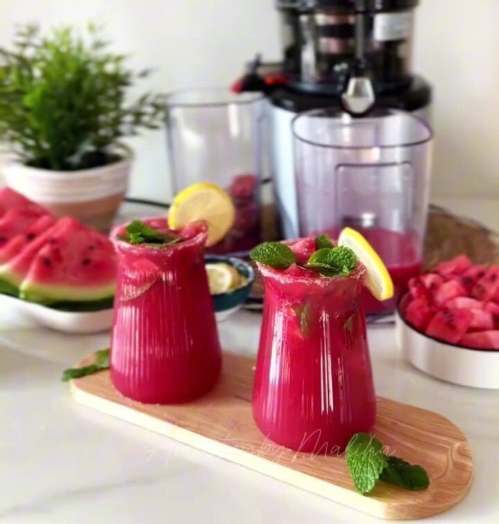 Wassermelone trifft Minze