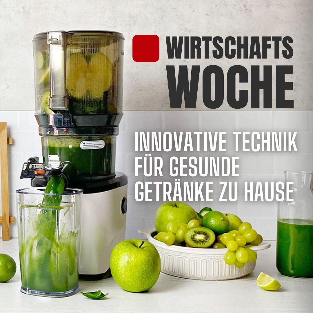 [ WirtschaftsWoche ] Innovative Technik für gesunde Getränke zu Hause
