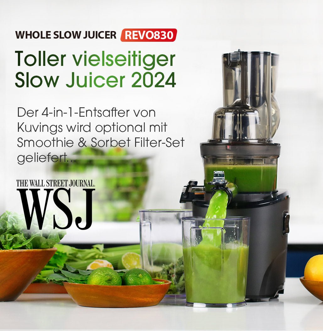 [ WSJ ] Toller vielseitiger Slow Juicer 2024 - Kuvings Deutschland