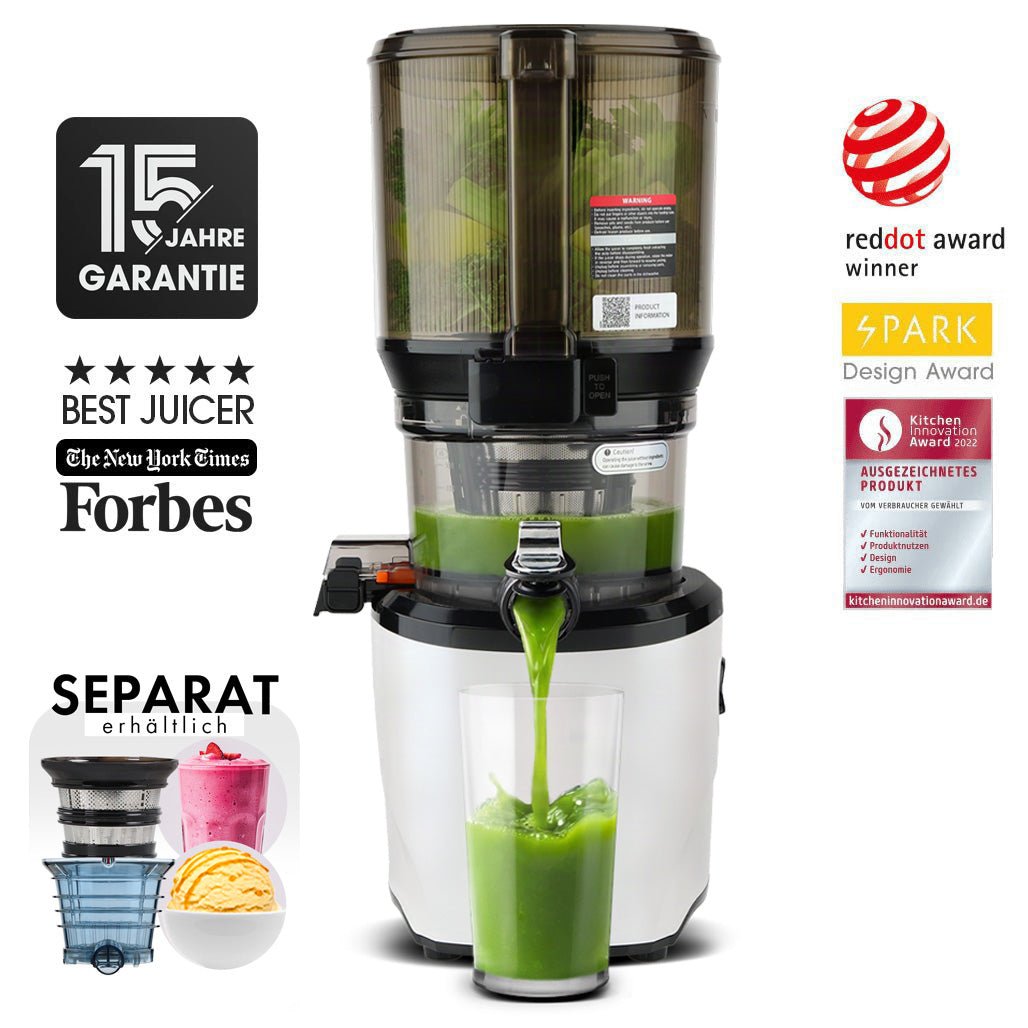 AUTO10S HANDS - FREE SLOW JUICER - Kuvings Deutschland - weiss