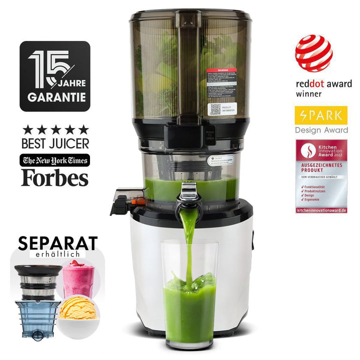 AUTO10S HANDS - FREE SLOW JUICER - Kuvings Deutschland - weiss