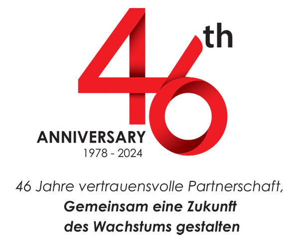 46 Jahre vertrauensvolle Partnershaft, Gemeinsam eine Zukunft des Wachstums gestalten