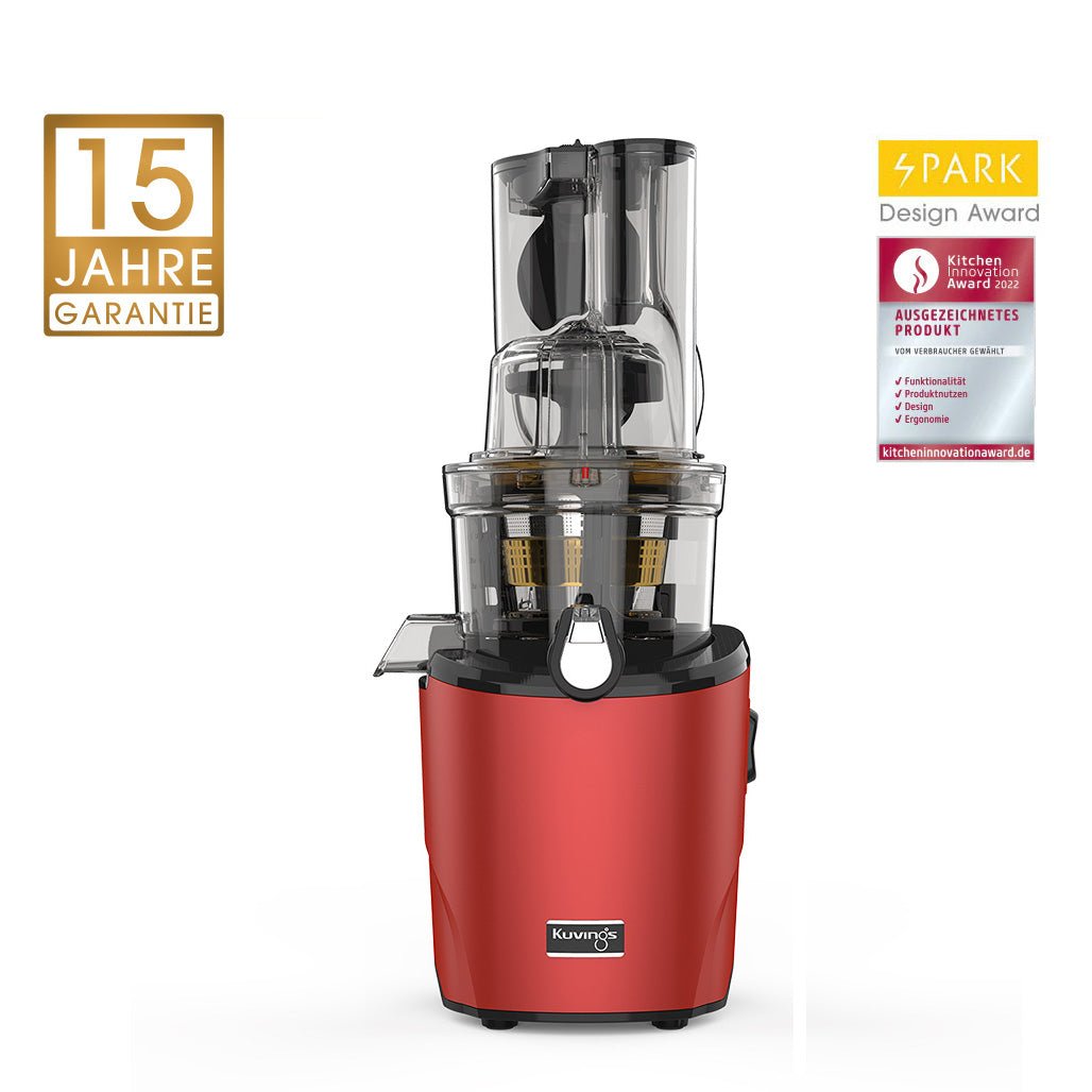 Kuvings Whole Slow Juicer 赤 Amazon.com: Kuvings BPA-Free Whole Slow Juicer B6000PR, Red