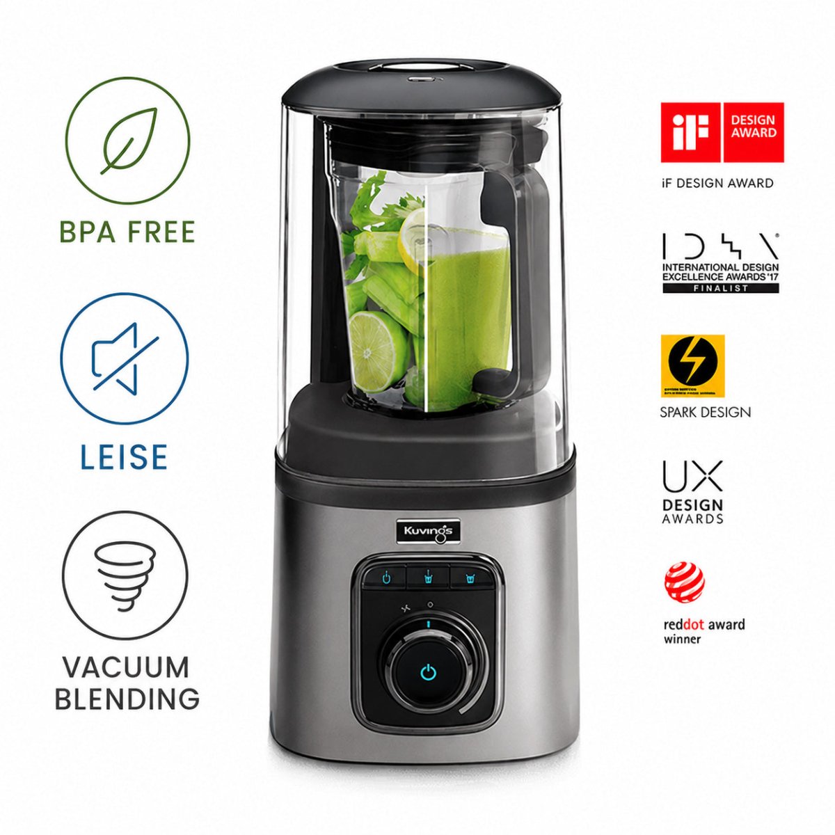 SV-500ME Vacuum Blender – Kuvings Deutschland